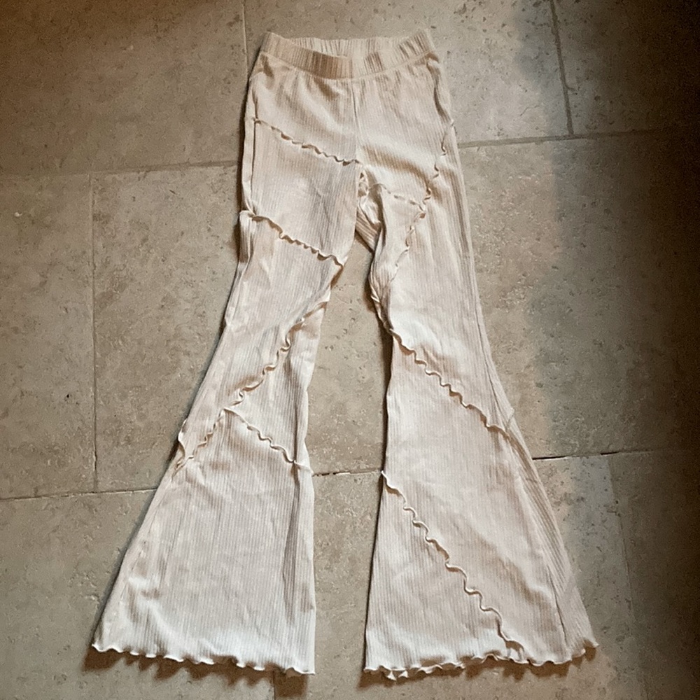 Cream Flared Leggings - Wild Fable Size XS